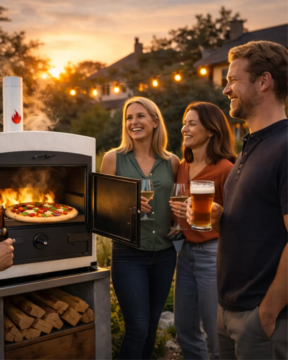 Samott, öntöttvas edény és rács fatüzelésű kemencéhez az alsó hő szabályozásához