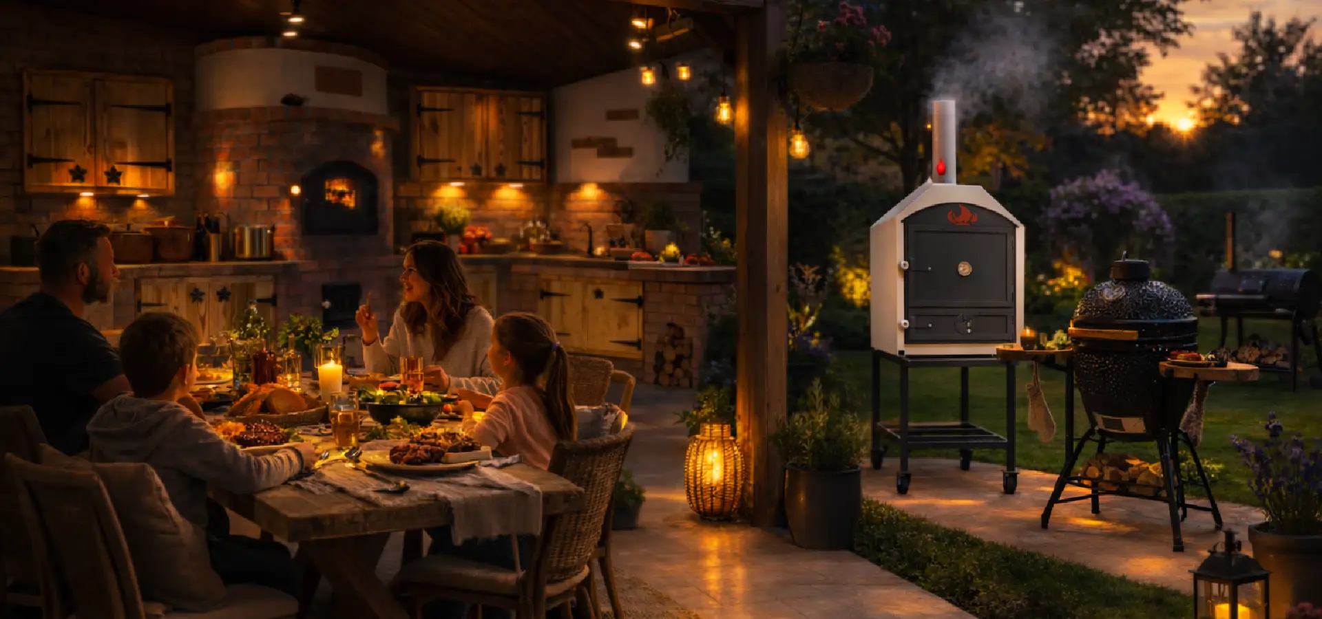 Szabadtéri főzés kemencében és nyílt tűzön